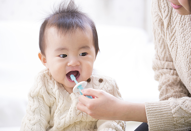 乳歯が生えてからのケア